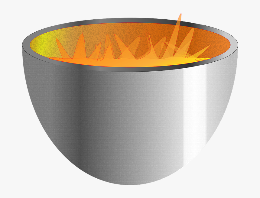 Fire, Bowl, Firepit, Heat, Hot, Light, Warm, Fireplace - Flame, HD Png Download