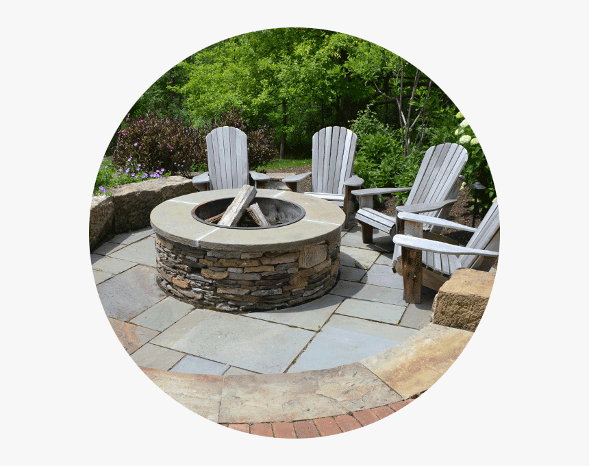 Patio Fire Pit - Water Feature, HD Png Download