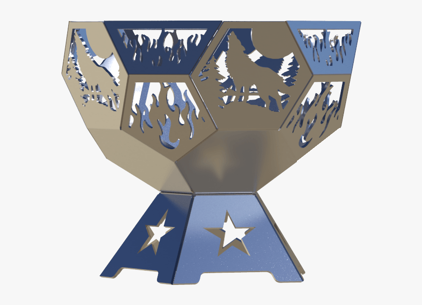 Wolf Dome Fire Pit Dxf Download - Dxf Fire Pit, HD Png Download