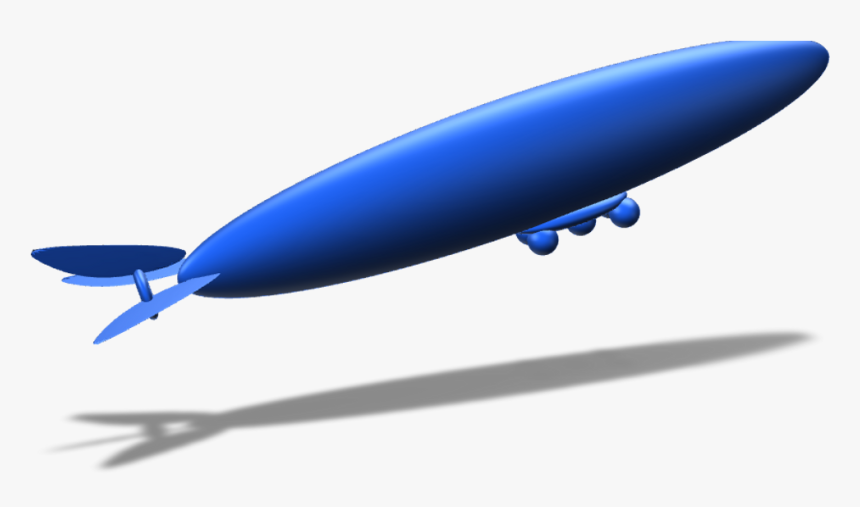 Blimp , Png Download - Rigid Airship, Transparent Png