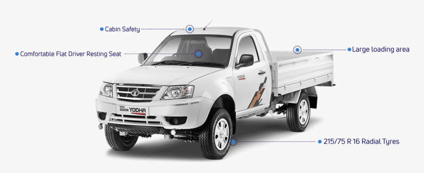 Pick Up Truck Png - Tata Yodha Price In India, Transparent Png
