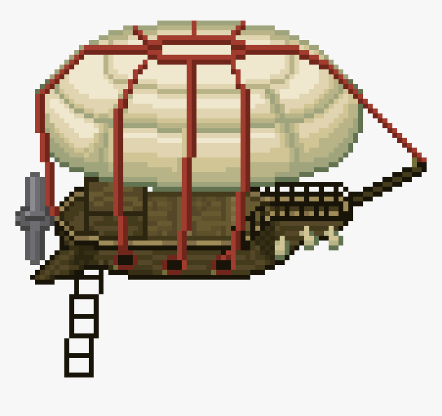 Airship - Illustration, HD Png Download