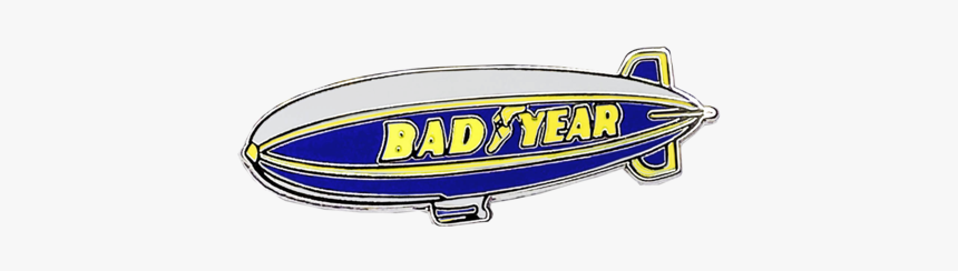 Bad Year Blimp Pin - Blimp, HD Png Download