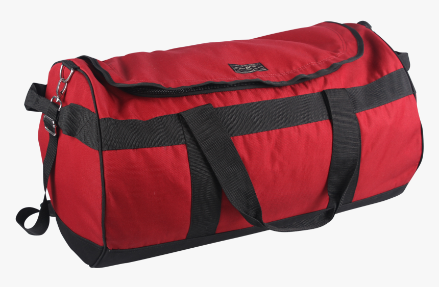 Duffel Bag Png Hd Red, Transparent Png
