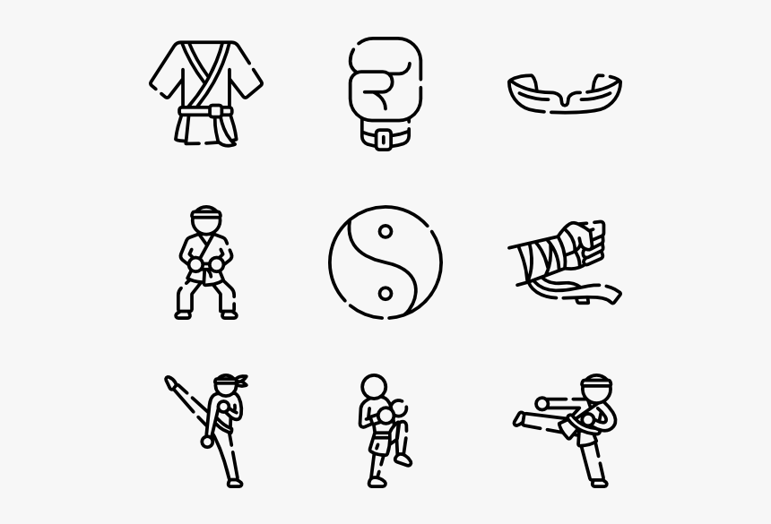 Martial Arts - Wrestling Icon, HD Png Download