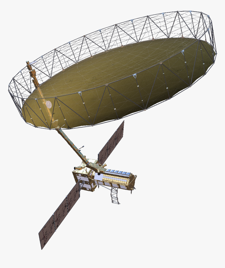 Artist Rendering Of The Nisar Satellite - Rigid Airship, HD Png Download