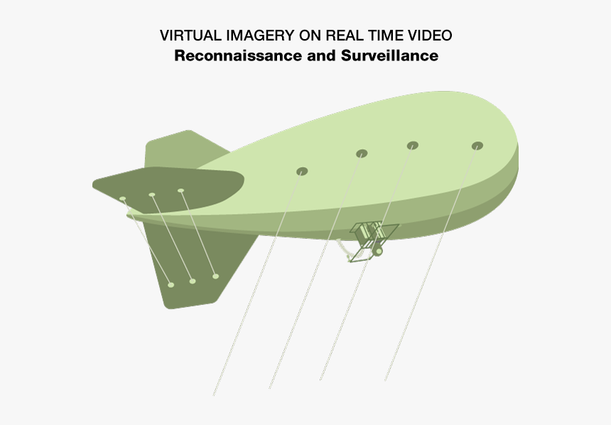 Aerial Surveillance - Rigid Airship, HD Png Download