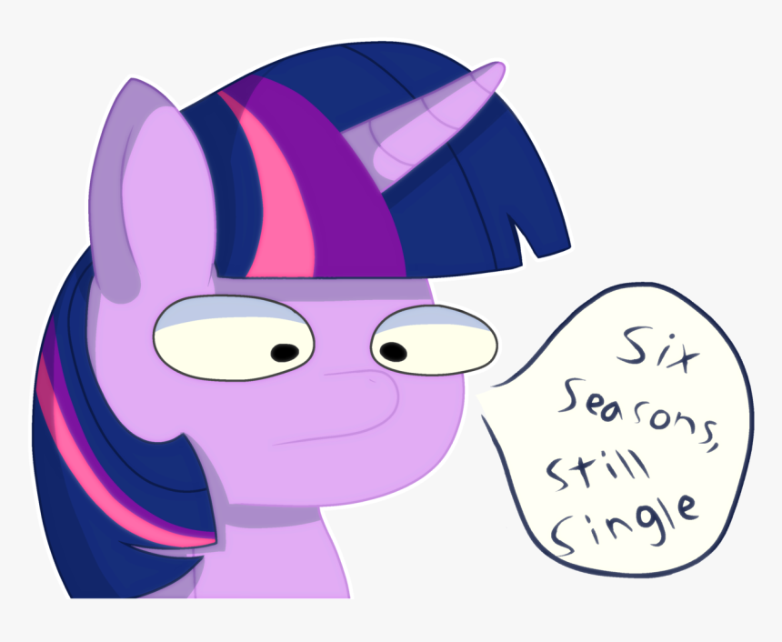 Female Forever Alone Mare Meme Cartoon Png Forever - Cartoon, Transparent Png