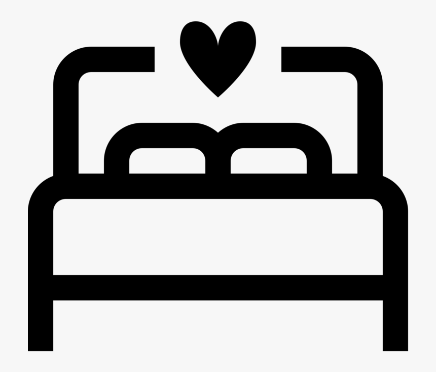 This Png File Is About Icon , Double , Lit - Bed Icon Png, Transparent Png