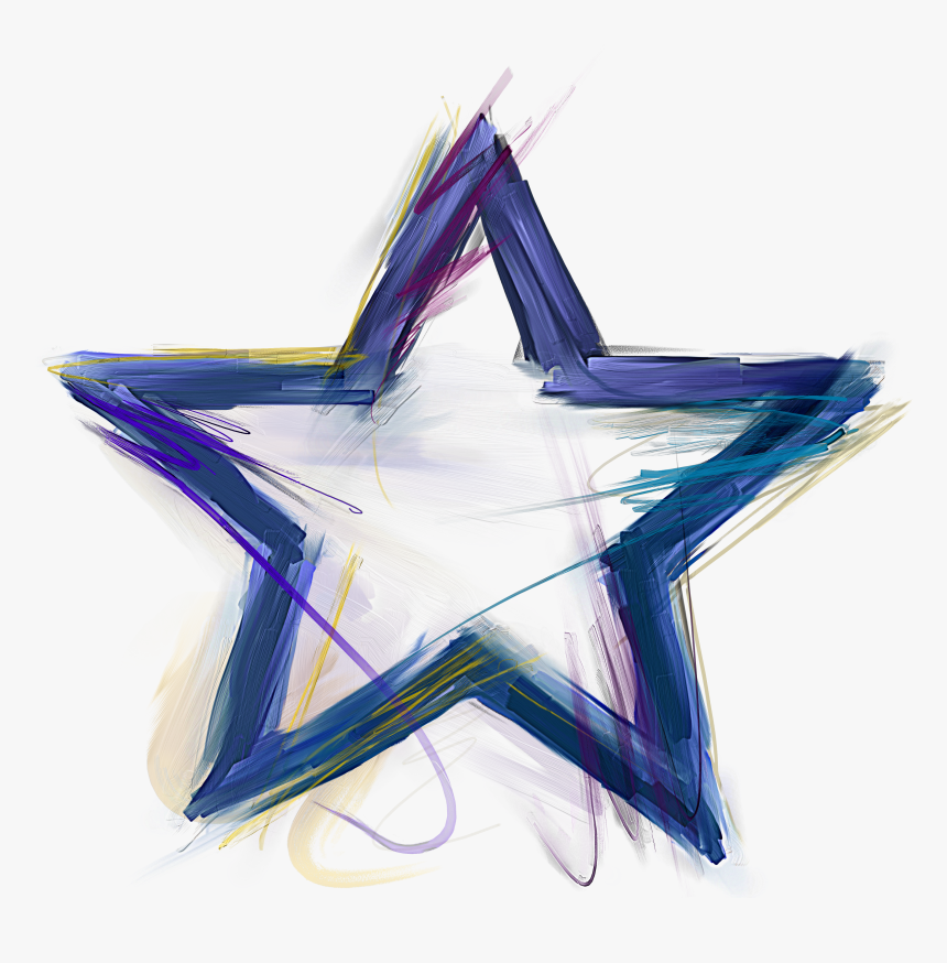 Blue Star Png Image, Transparent Png