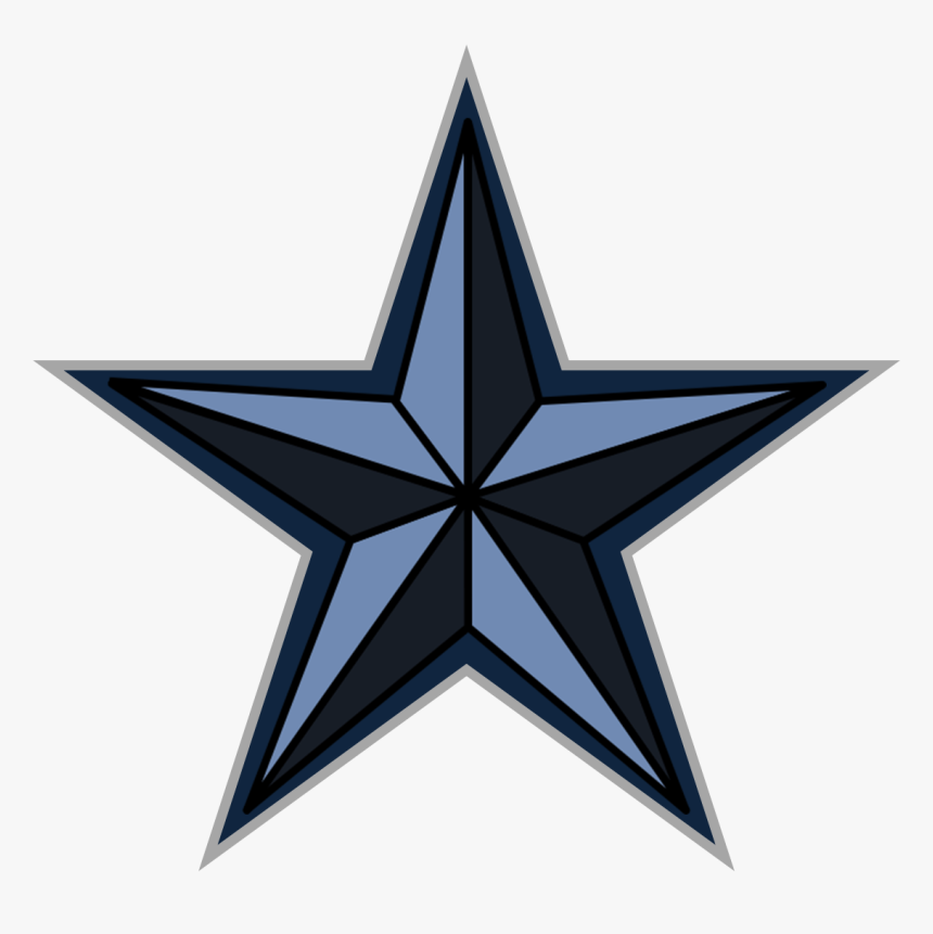 Transparent Blue Star Png - Dark Blue Star Png, Png Download