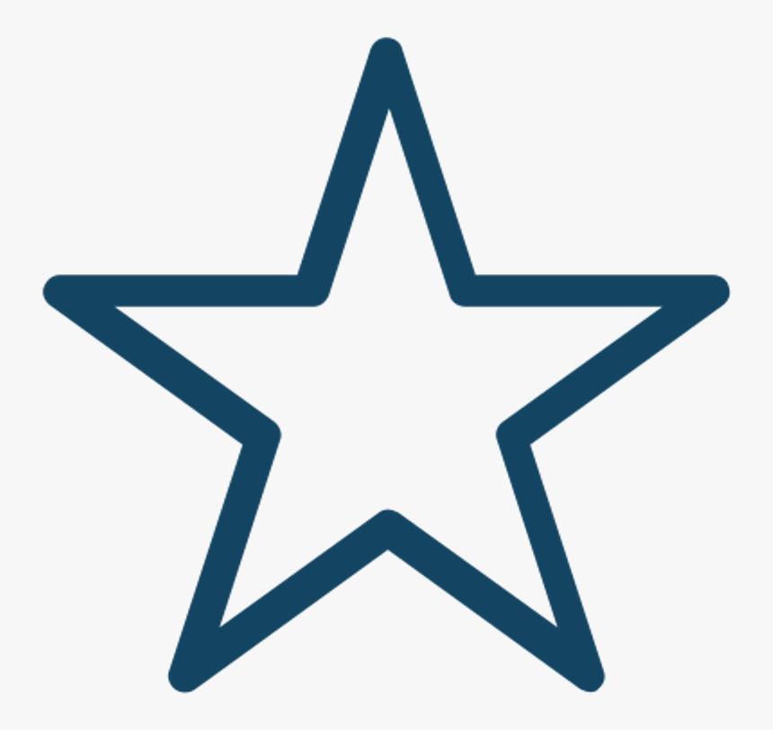 Mq Blue Stars Star Decoration Decorate Geometry - Us Air Force Star Logo, HD Png Download