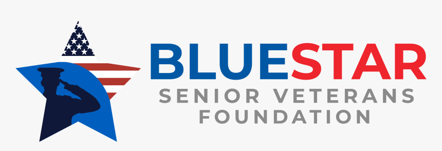 Blue Star Senior Veterans Foundation - Graphic Design, HD Png Download