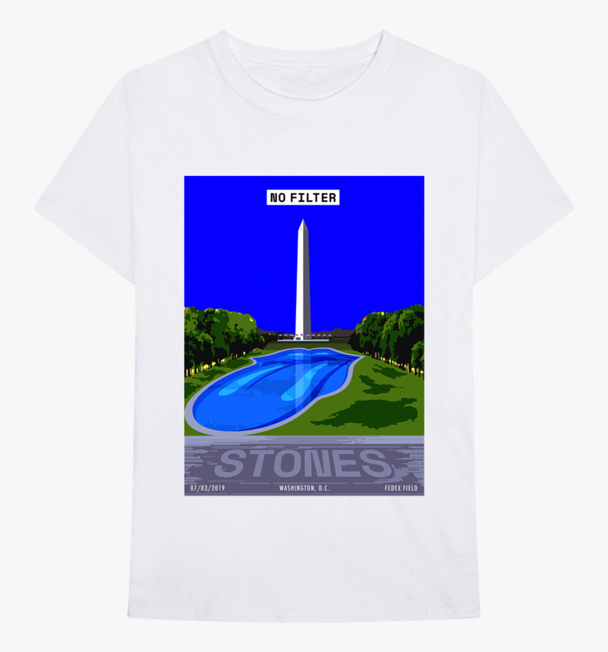 Rolling Stones Washington Dc Shirt, HD Png Download