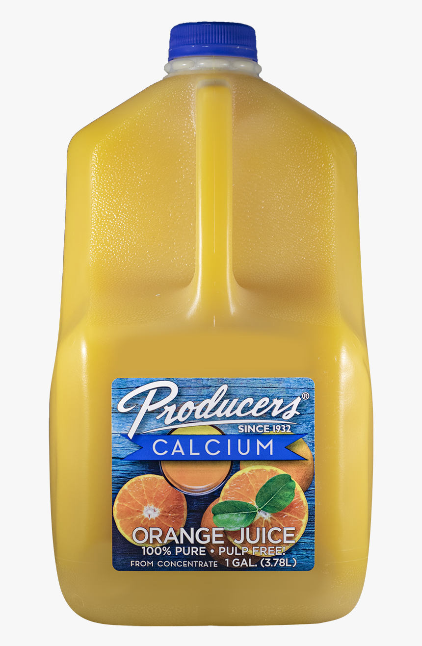 Calcium Orange Juice - Pints Orange Juice, HD Png Download