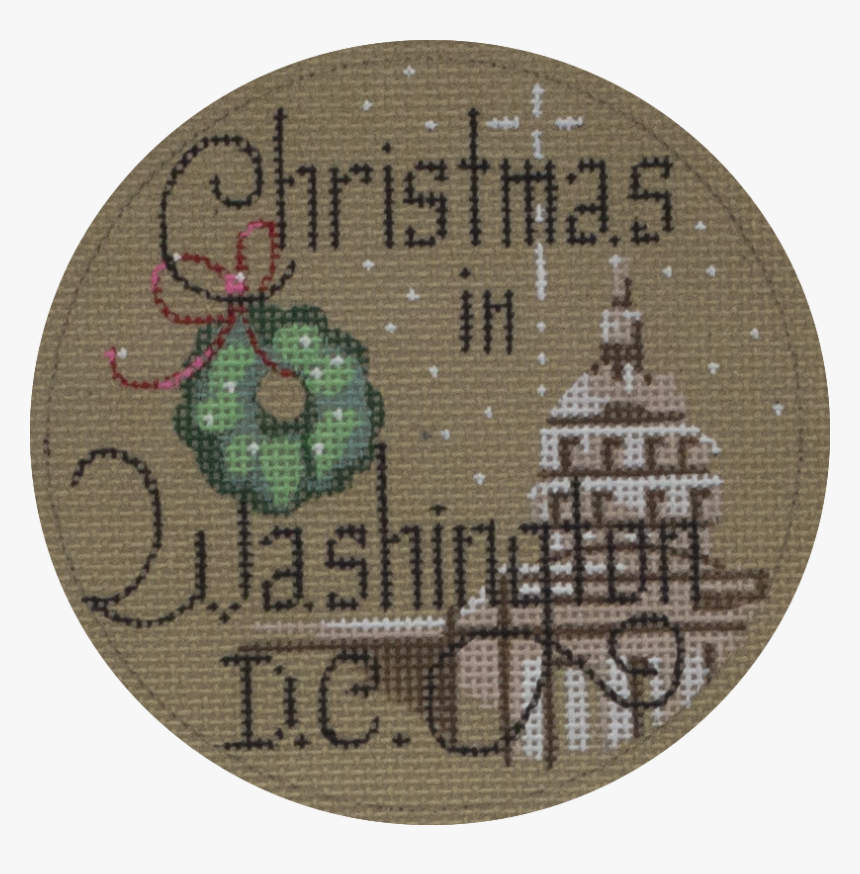 Christmas In Washington Dc - Cross-stitch, HD Png Download