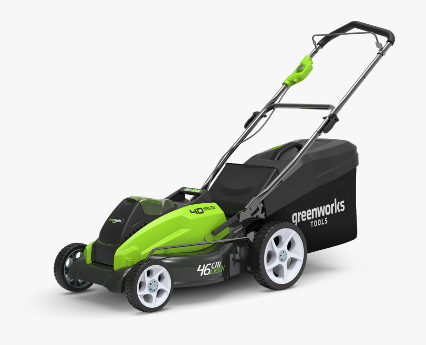 Greenworks 40v Lawn Mower 45 Cm G40lm45 - Greenworks 40 Volt 16 Cordless Lawn Mower, HD Png Download