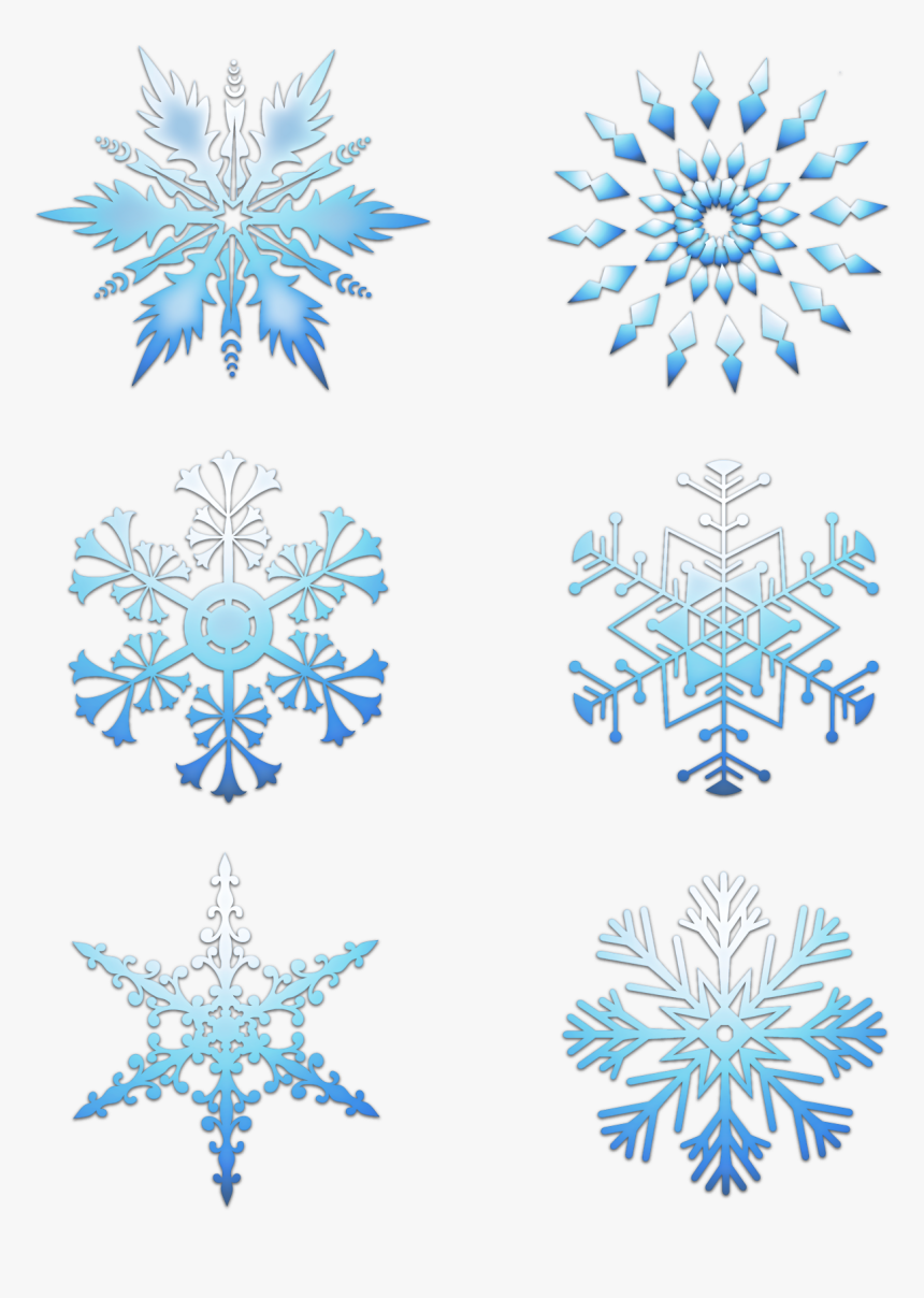 Blue Cold Winter Gradient Png And Vector Image - Motif, Transparent Png