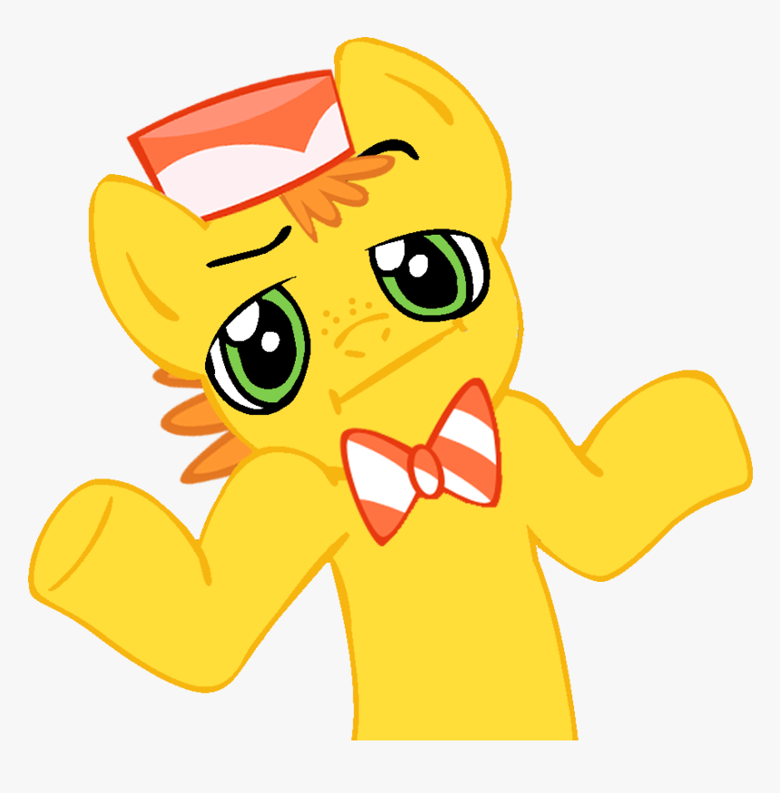 Clone S Signature Mr - Pony Shrug Applejack, HD Png Download