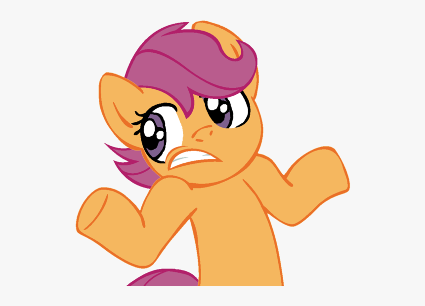 Pony Shrug, HD Png Download