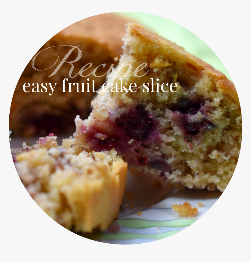 Fruit Cake Slice Recipe - Bánh, HD Png Download