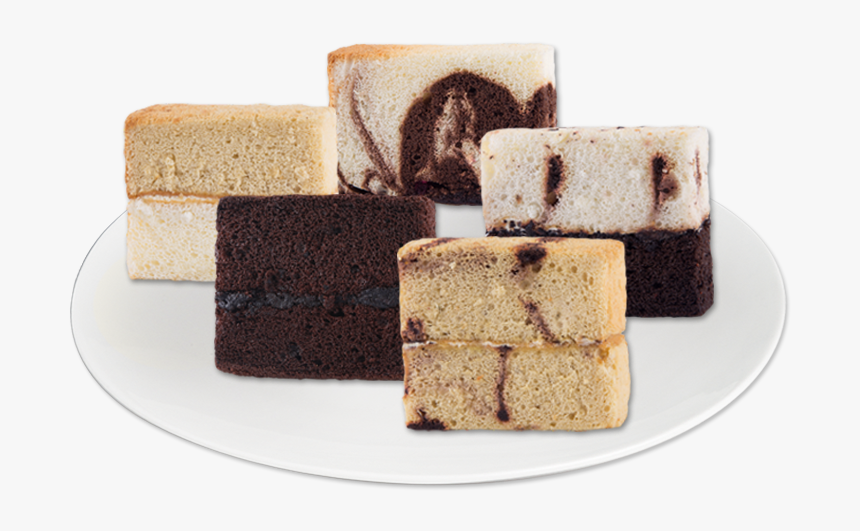 Assorted Cake Slice - Chocolate Brownie, HD Png Download