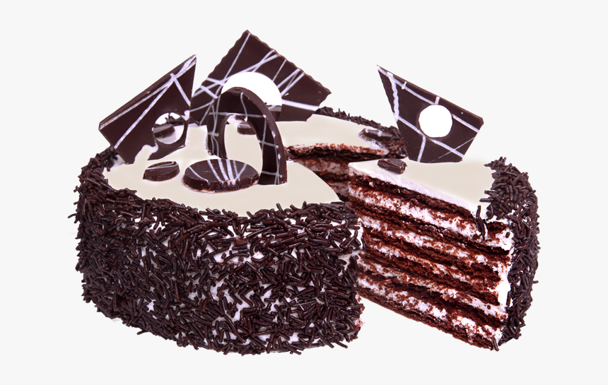 Slice Of Cake Png - Black Forest Cake Png, Transparent Png