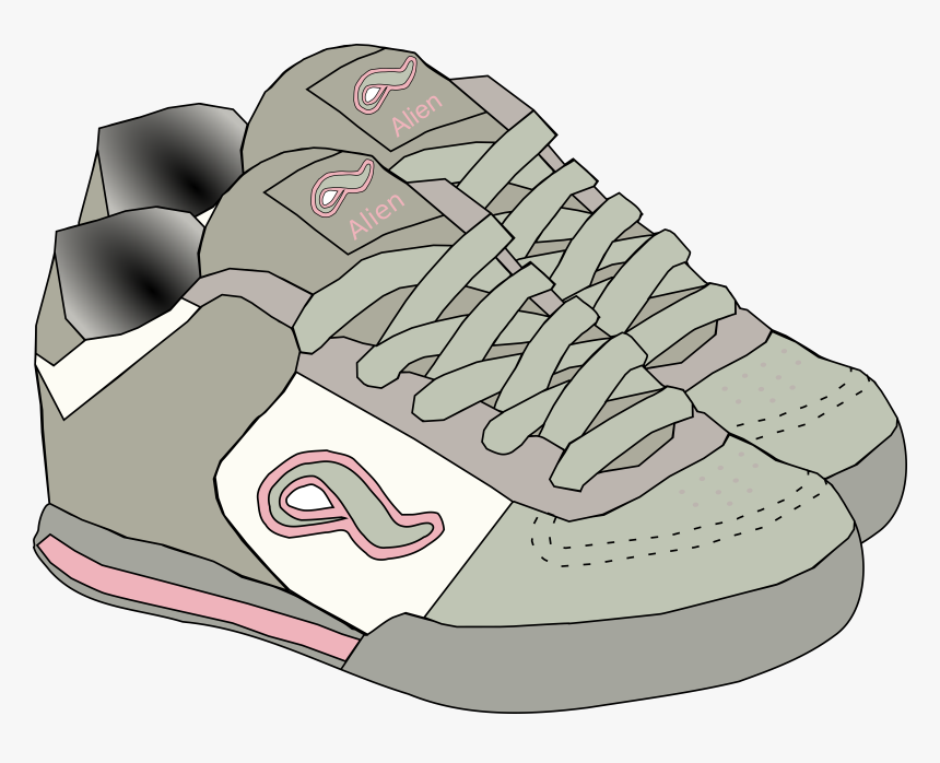 Area,walking Shoe,hand - Shoes Clip Art, HD Png Download