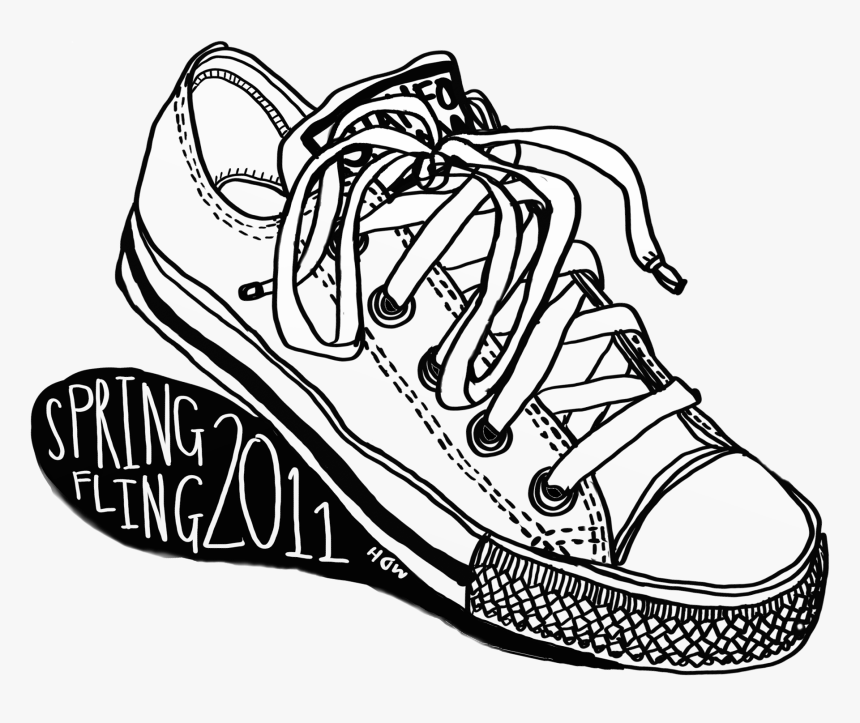 converse shoe art