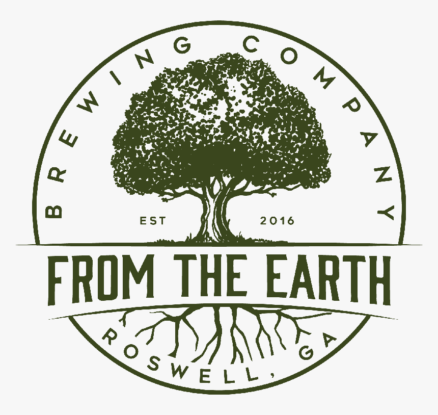 From The Earth Brewing Co - Earth Brewing Company Roswell Georgia, HD Png Download