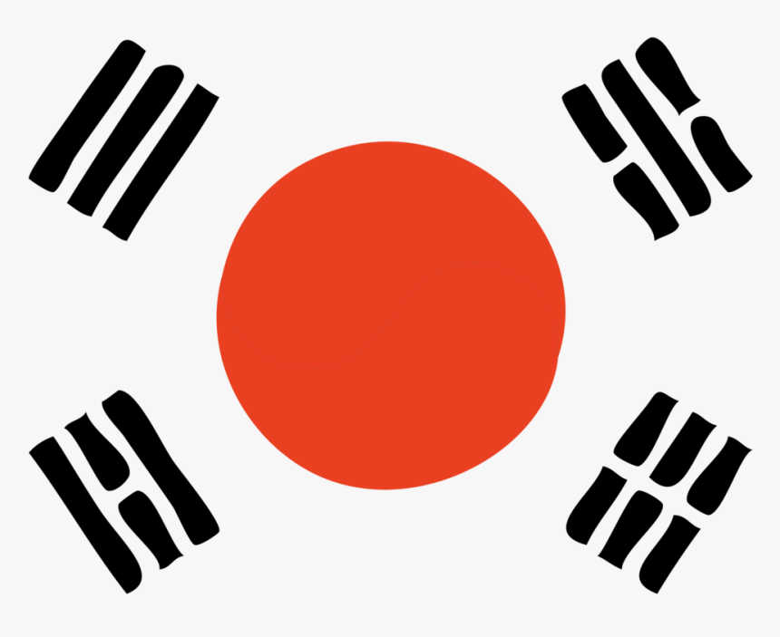 Korea Flag Png - Korean Flag Png Logo, Transparent Png