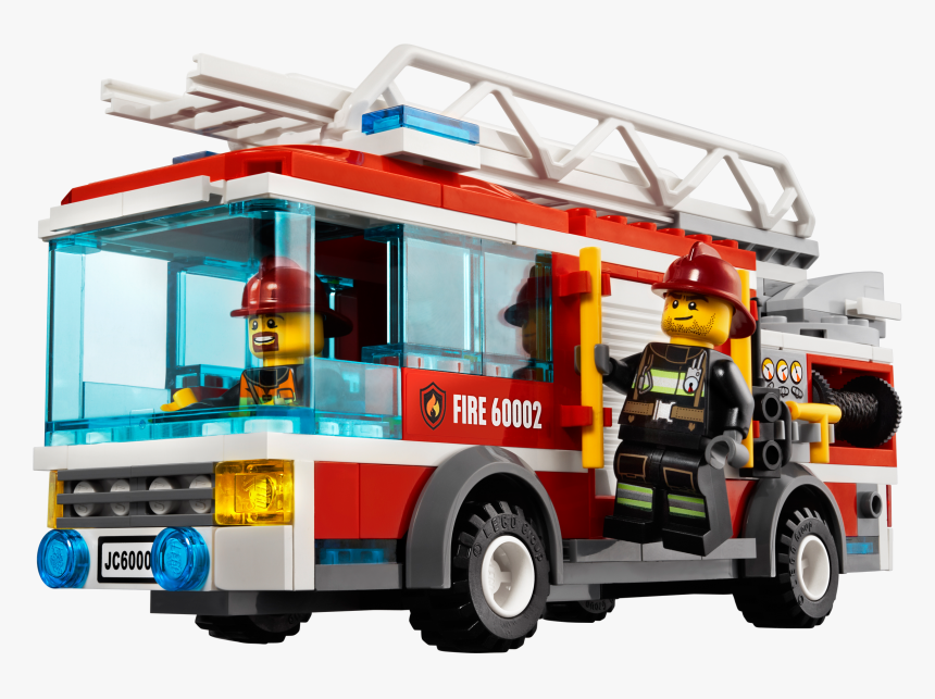 Fire Truck City Lego, HD Png Download