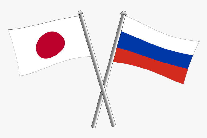 Flag, Flags, Crossbred, Russia, Russian, Japan - Suomen Ja Venäjän Lippu, HD Png Download