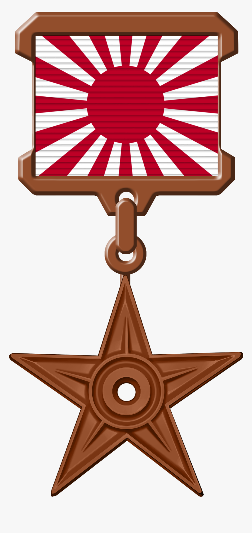 Barnstar Japanese Navy - Japanese Rising Sun, HD Png Download