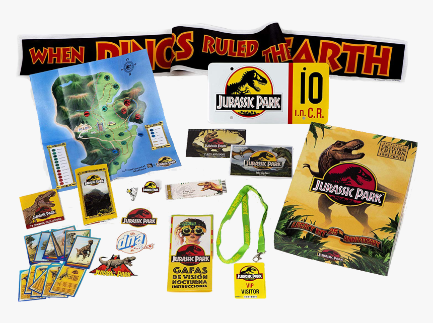 8437017951056 - Jurassic Park Legacy Kit, HD Png Download