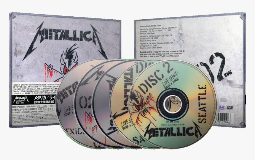 Metallica Live Shit Binge , Png Download - Metallica Live Shit Binge, Transparent Png