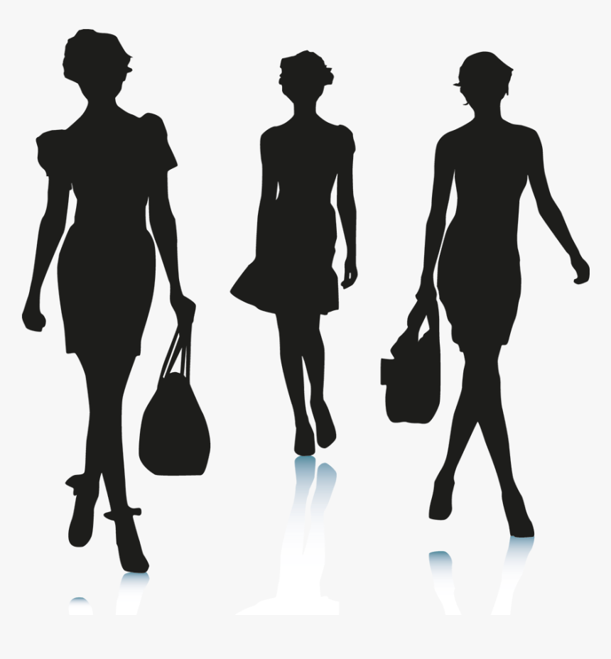 Silhouette Vector Graphics Royalty-free Stock Photography - Alles Für Die Frau, HD Png Download
