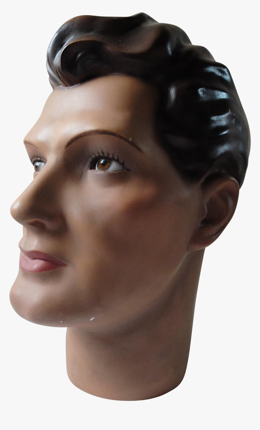 Transparent Mannequin Png - Deco Male Mannequin Head, Png Download
