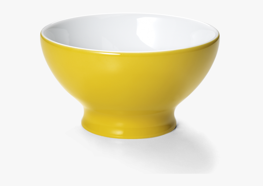 Cereal Bowl Yellow - Bowl, HD Png Download