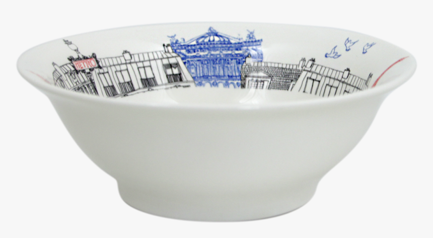 Gien Gien Ca C Est Paris Cereal Bowl - Bowl, HD Png Download