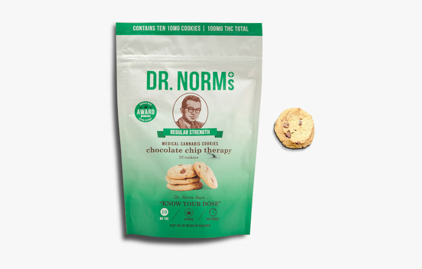 Dr Norms Chocolate Chip Therapy, HD Png Download