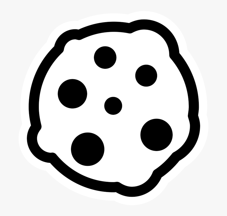 Black And White Cookie Clip Art, HD Png Download