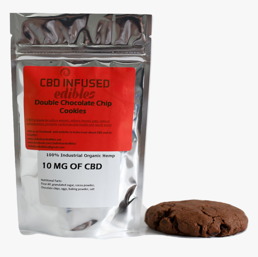 Cbd Infused Edibles - Peanut Butter Cookie, HD Png Download