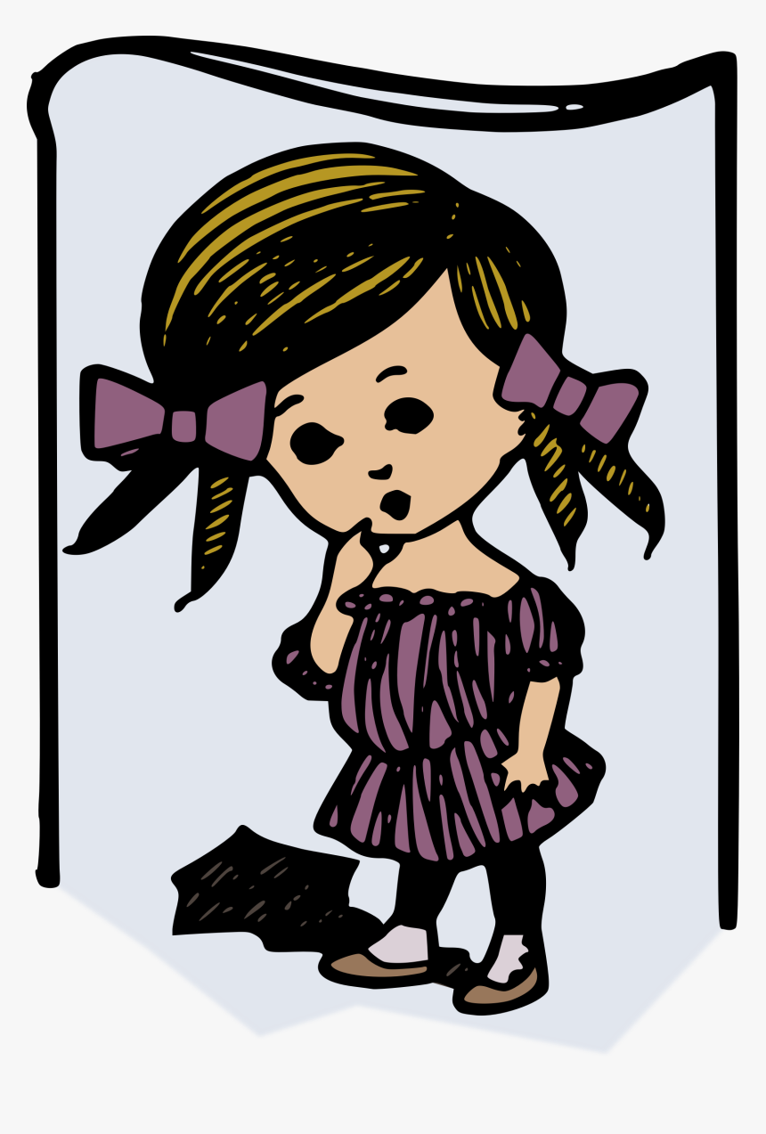 Little Girl In Pink Clip Arts, HD Png Download