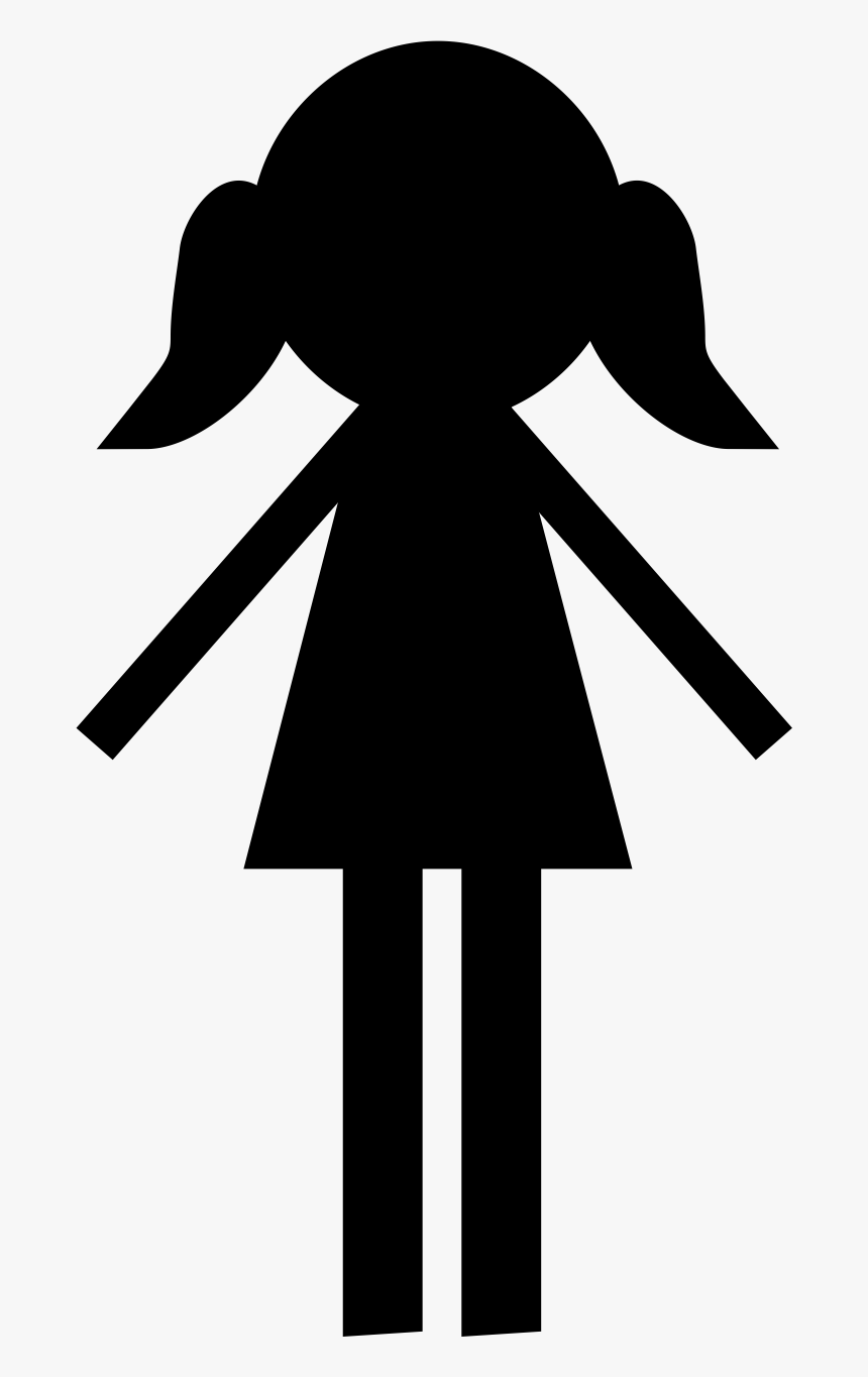 Big Image Png - Girl Silhouette Clipart, Transparent Png