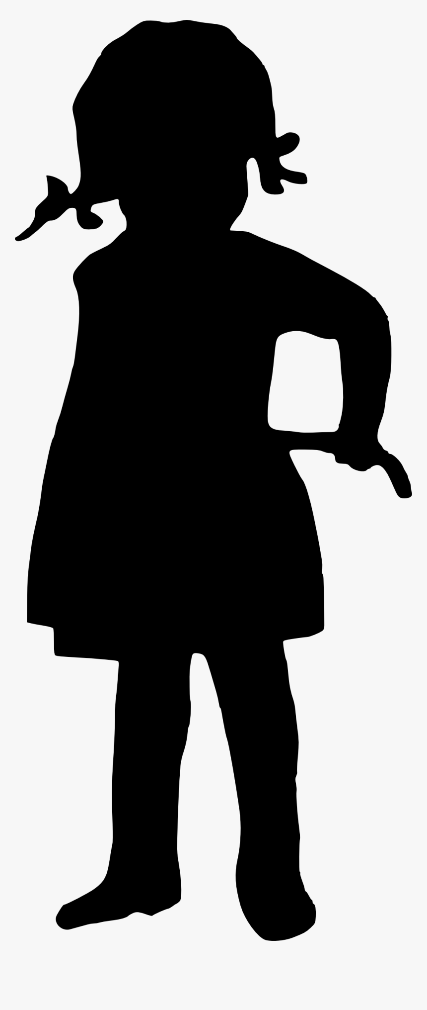 Transparent Background Girl Silhouette Transparent, HD Png Download