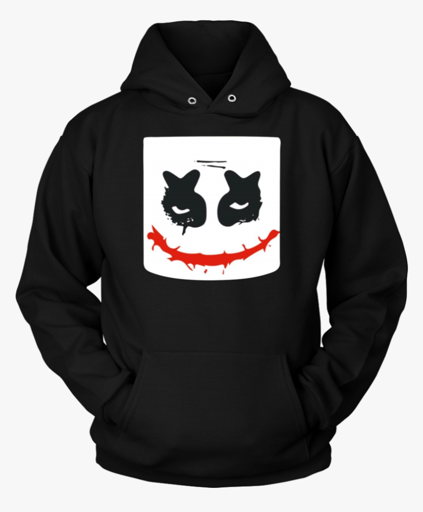 Funny Scary Joker Face Halloween Costume Unisex T-shirt - Black Power Hoodies, HD Png Download