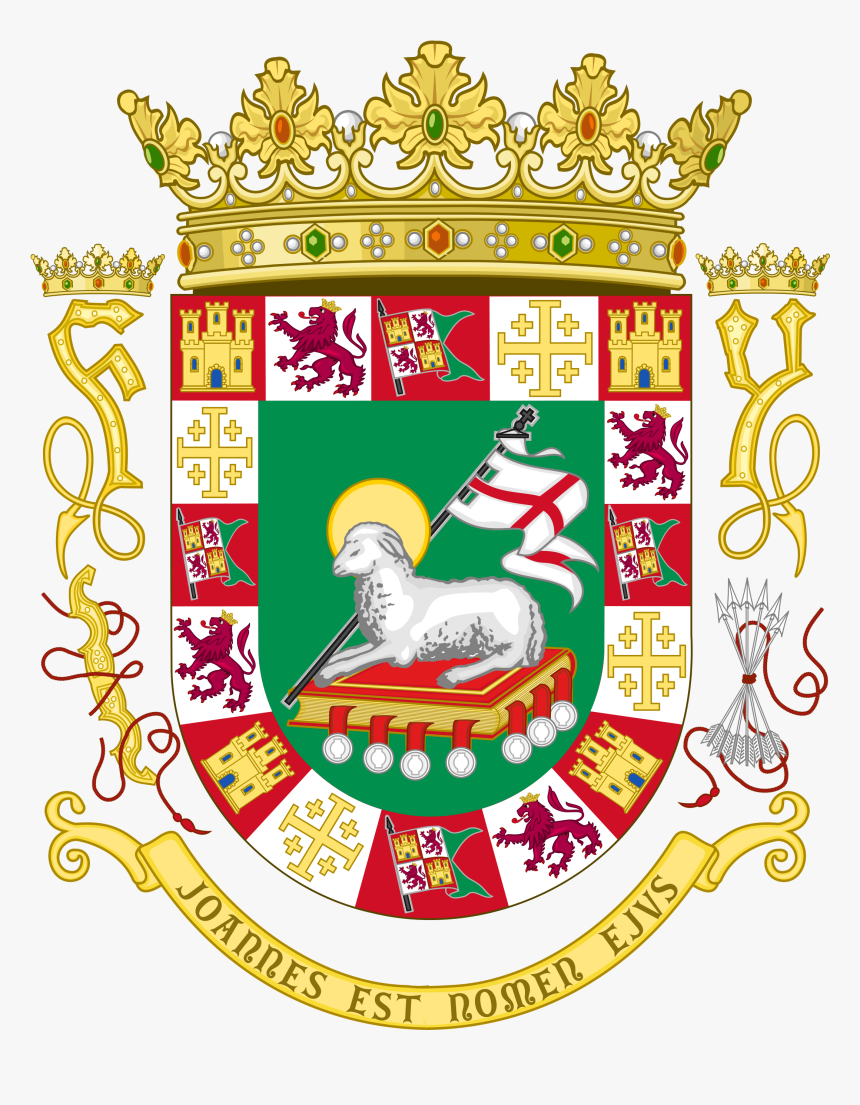 Puerto Rico Coat Of Arms Png - Puerto Rico Coat Of Arms, Transparent Png