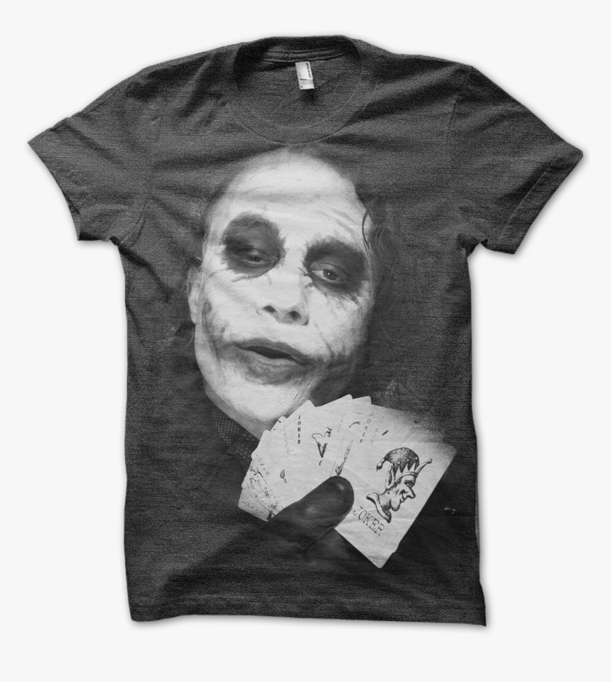 Joker Face T-shirt - Hosa T Shirt Design, HD Png Download
