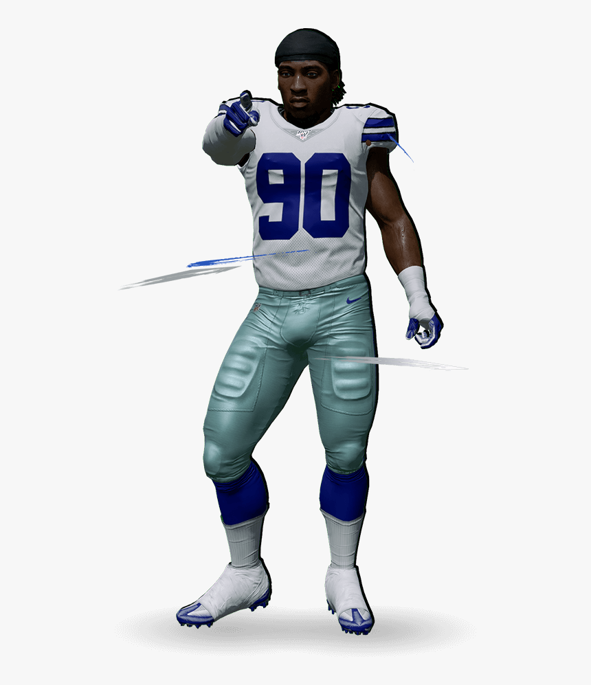 Demarcus Lawrence Madden 20 Hd Png Download Transparent Png Image Pngitem